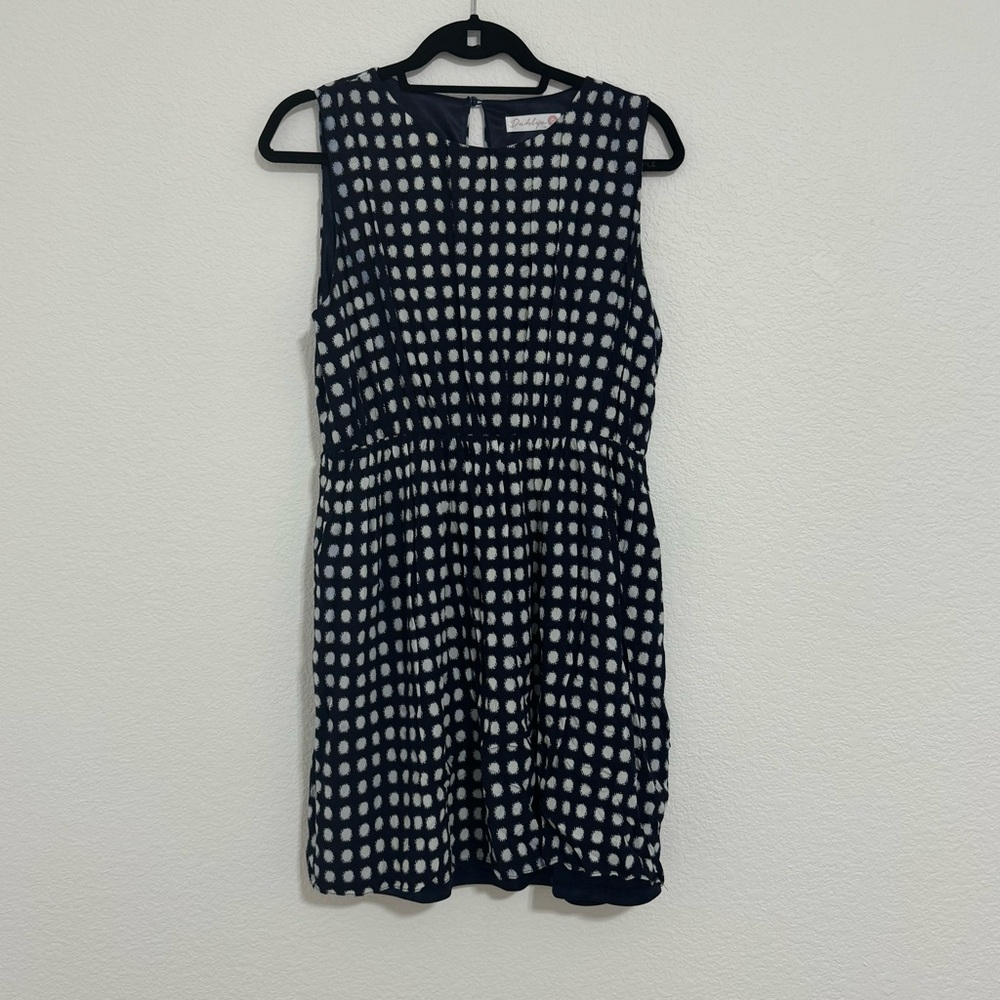 Blue polkadot Dahlya Dress